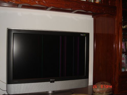 我家新科液晶电视机用7个月就黑屏了