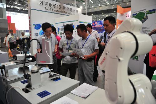 OTC机器人亮相CIAI天津自动化展