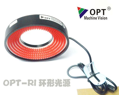 OPT-RI红色环形光源应用玻璃瓶口检测